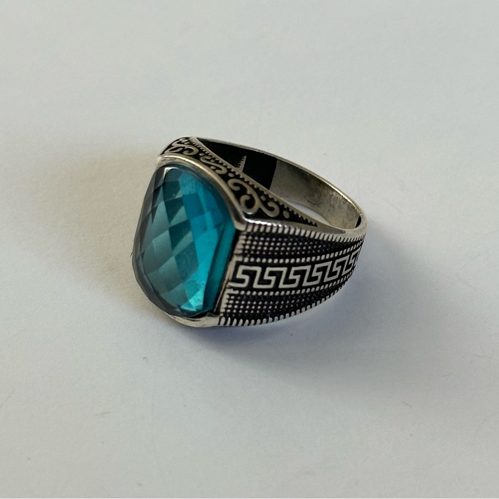 COMING SOON❣️925 Silver blue ring - Picture 2 of 6